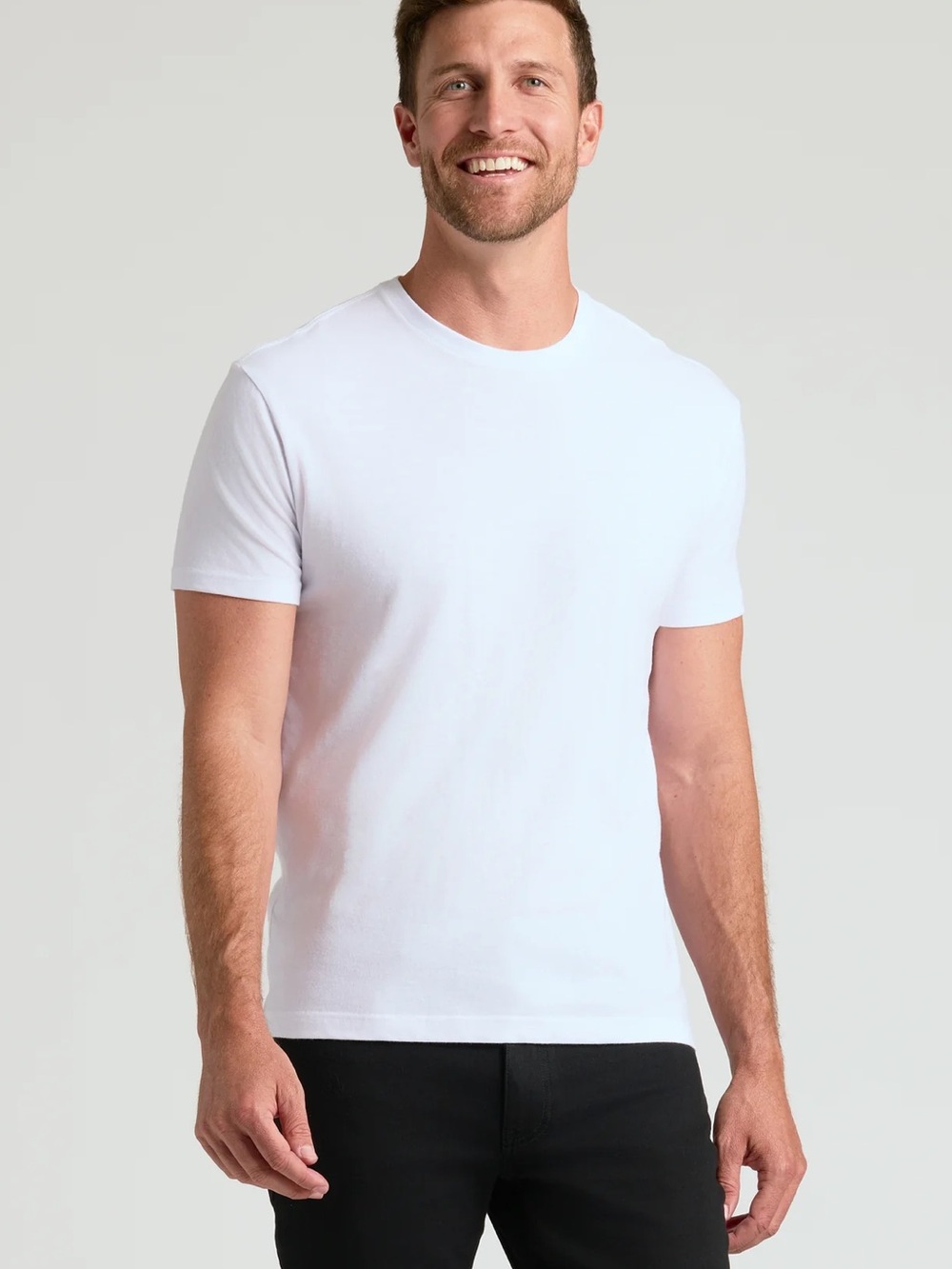 True Classic White Short Sleeve Classic Crew Tee Shirt NWT Size 2XL